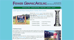 Desktop Screenshot of fishergraphicarts.com